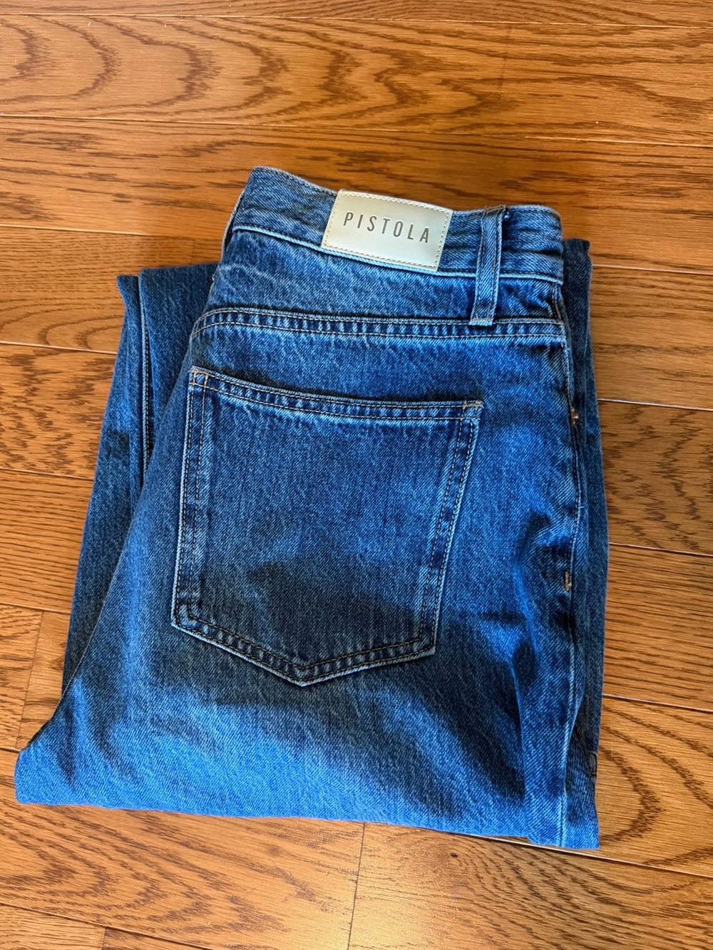 Pistola Women’s Wes Barrel Jeans in Color Premiere
